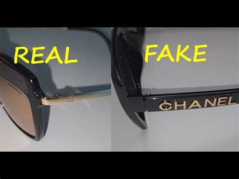 spotting difference between real and fake chanel sunglasses|chanel counterfeit identification.